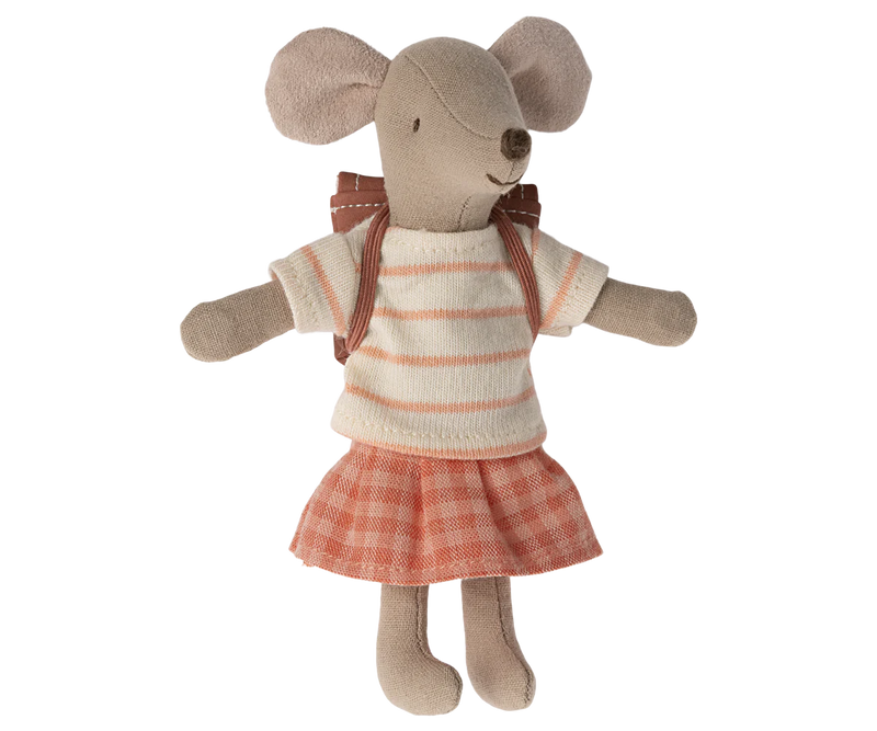 Tricycle Mouse, Big Sister | Coral