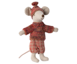 Winter Mouse with Ski Set, Big Sister | Rose