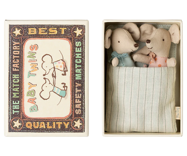 Twins, Baby mice in matchbox