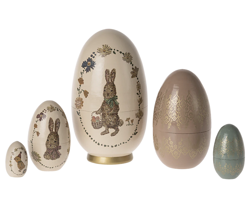 Easter Babushka Egg, 5 pcs