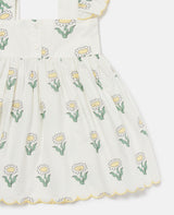 Daisies Sleeveless Dress and Bloomers Set