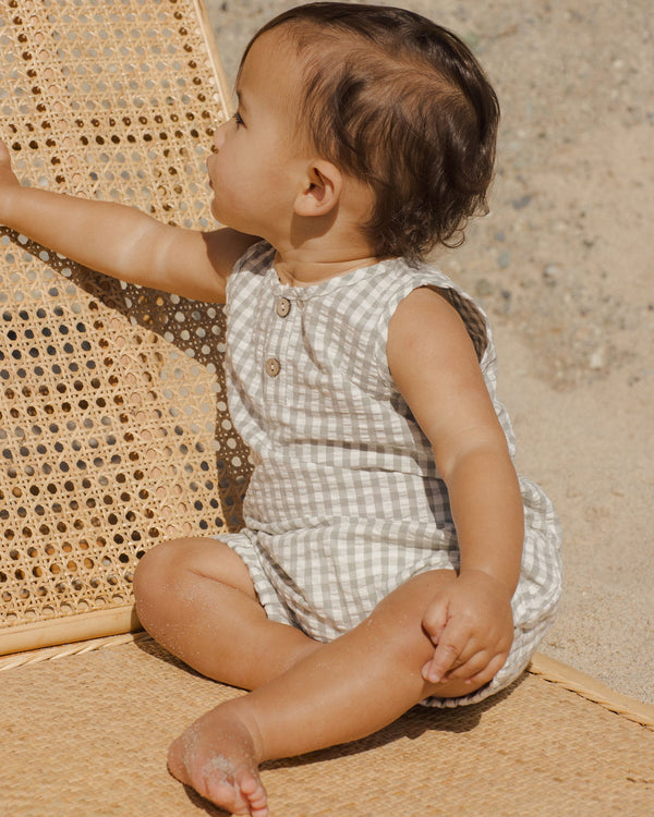 Baby Tank Set | Eucalyptus Gingham