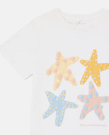 Girl SS T-Shirt with Starfish Graphics