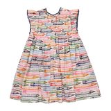 Girls Stevie Dress | Colored Pencils