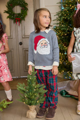 Boys Jackson Pant | Red Tartan