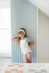 Action Short | Chicweed Print - Azul