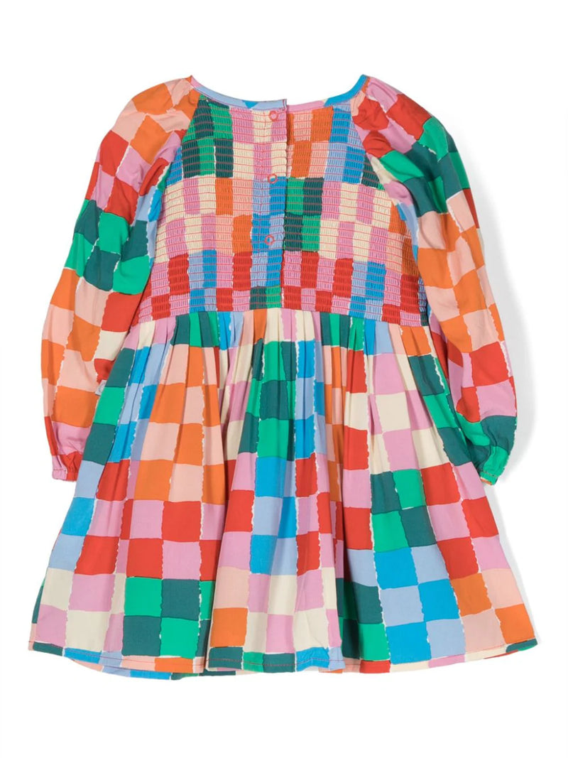 Baby Multicolor Checks Dress Set