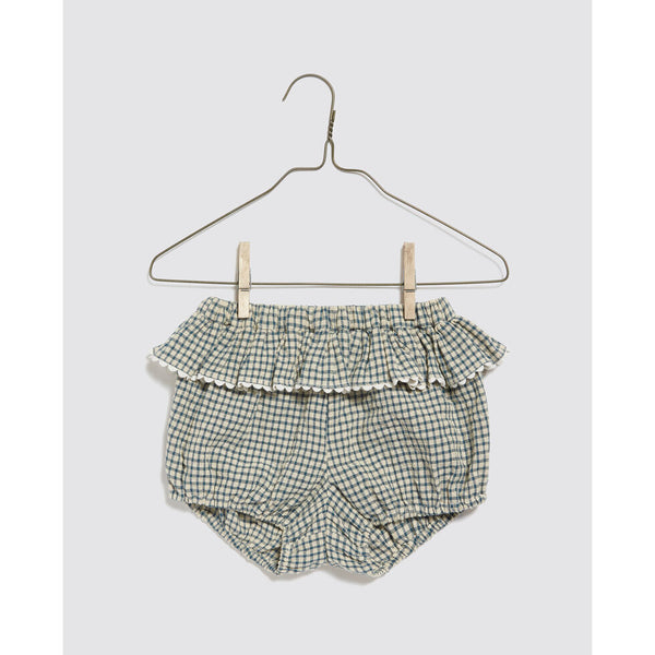 Frilly Poppy Bloomers | Rustic Check