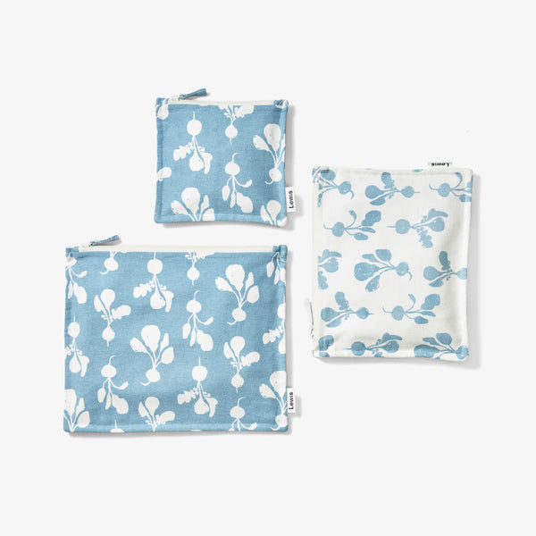 Zip Pouch Set | Sky Radish