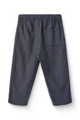 Pull On Pant | Brown Blue Check
