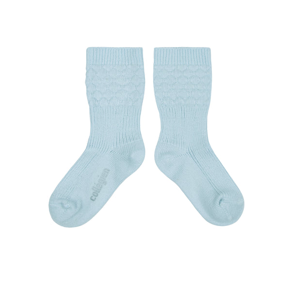 Celeste Newborn Knee High Socks | Glacier