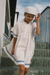 Stripes Frilled Dress