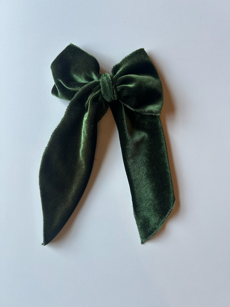 Velvet Bow | Oversized Girly