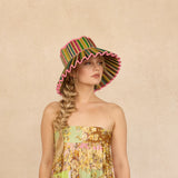 Luxe Capri Hat | Tropical Pink Candy Maxi