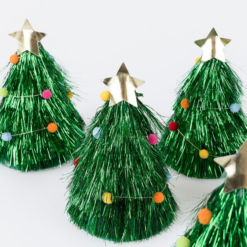 Tinsel Tree Party Hats
