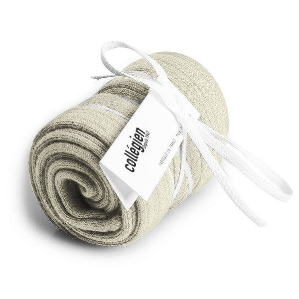 La Haute Ribbed Knee-high Socks | Cream