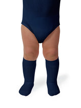 La Haute Ribbed Knee-high Socks | Starry Night