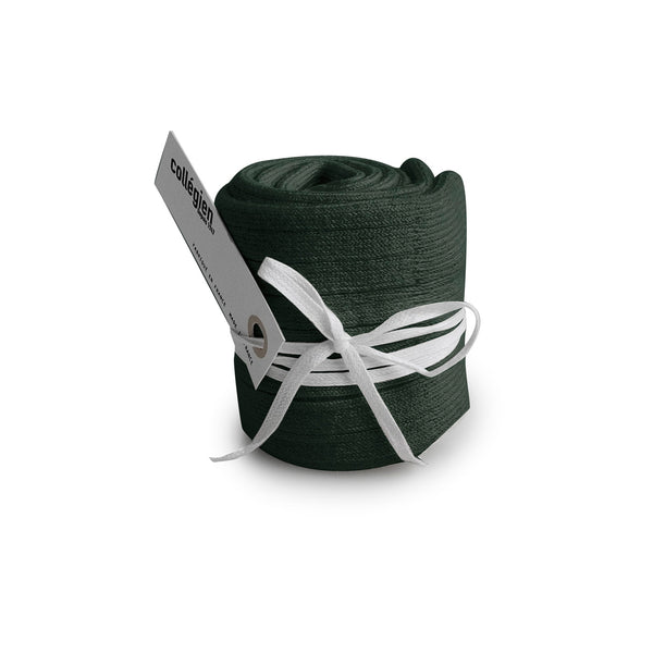 La Haute Ribbed Knee-high Socks | Forest Green
