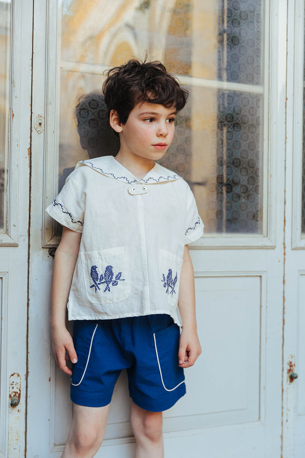 Birch Shorts | Agean Blue