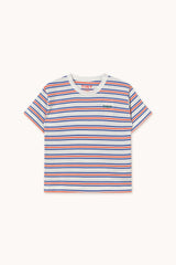 Stripes Multicolor Tee | Offwhite