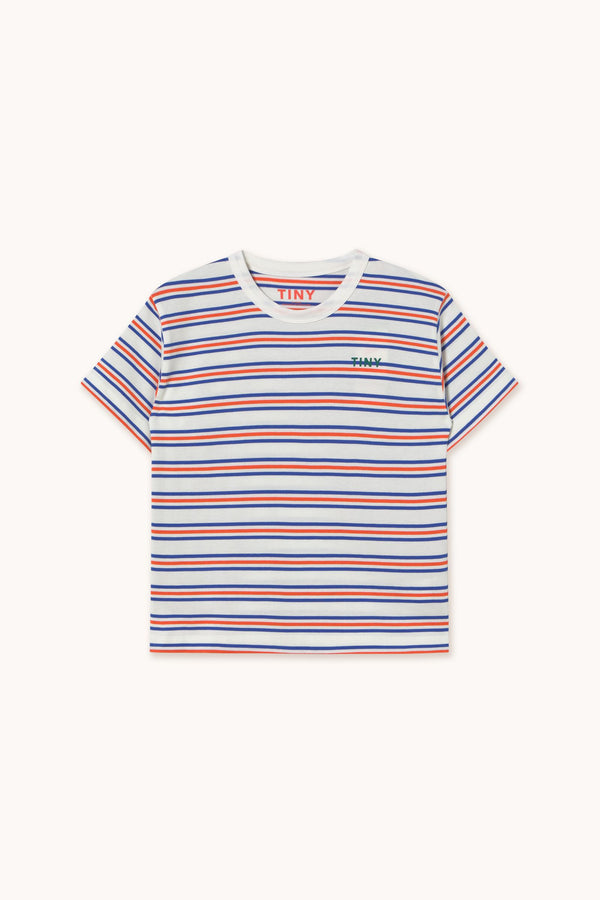 Stripes Multicolor Tee | Offwhite