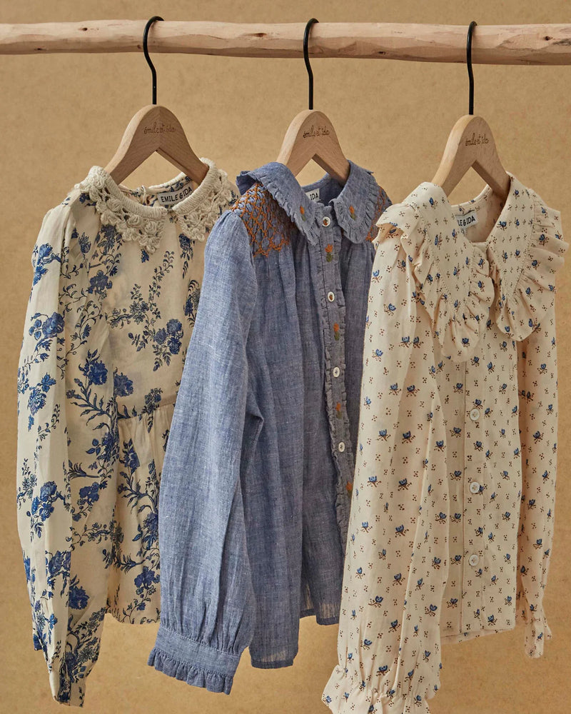 Blouse Smockee | Chambray