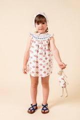 Baby Monzón Smocked Blouse and Bloomer Set