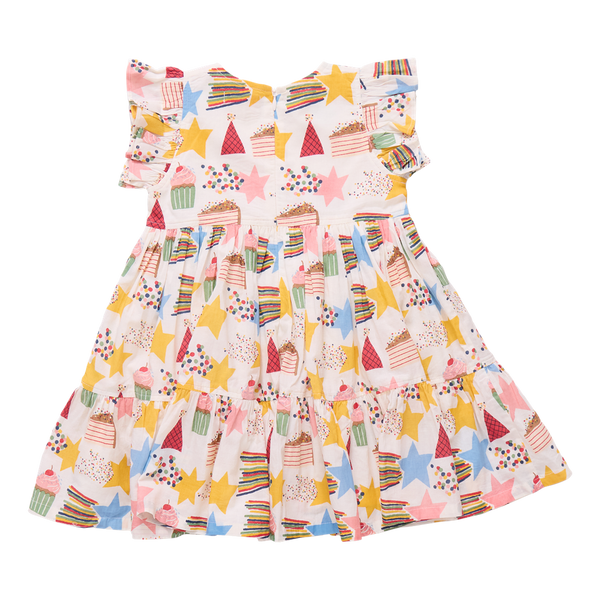 Girls Jennifer Dress | Birthday Star