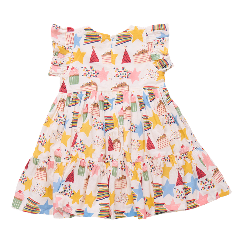 Girls Jennifer Dress | Birthday Star