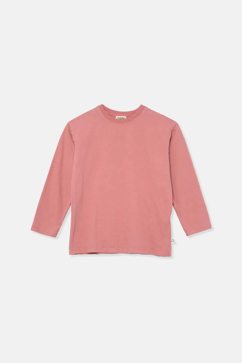 Organic Warm Kids T-shirt | Rose