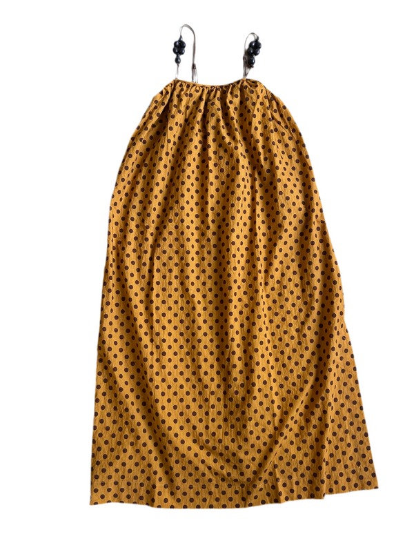 Pia Dress | Cinnamon Dot