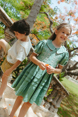 Marigold Dress | Peridot Green