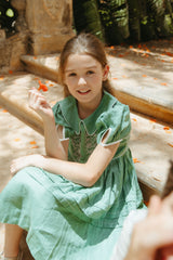 Marigold Dress | Peridot Green