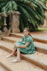 Marigold Dress | Peridot Green