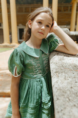 Marigold Dress | Peridot Green