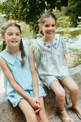 Sofia Sleeveless Set | Airy Blue