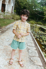 Henri Shirt | Citrine Chex