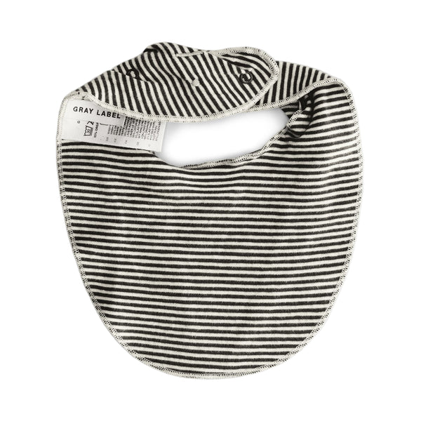 Baby Bib | Pirate Black Cream