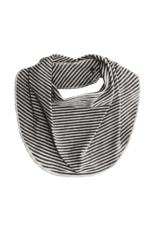 Baby Bib | Pirate Black Cream