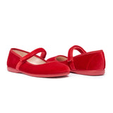 Velvet Mary Jane | Red