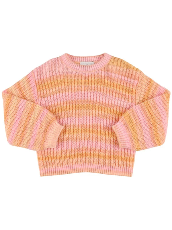 Spray Knit Mohair Sweater