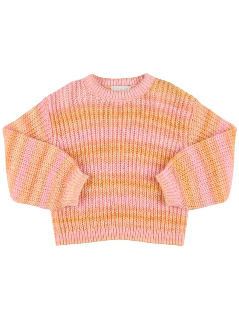 Spray Knit Mohair Sweater