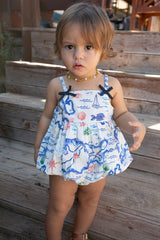 Baby Girls Tia Bubble | Island Map