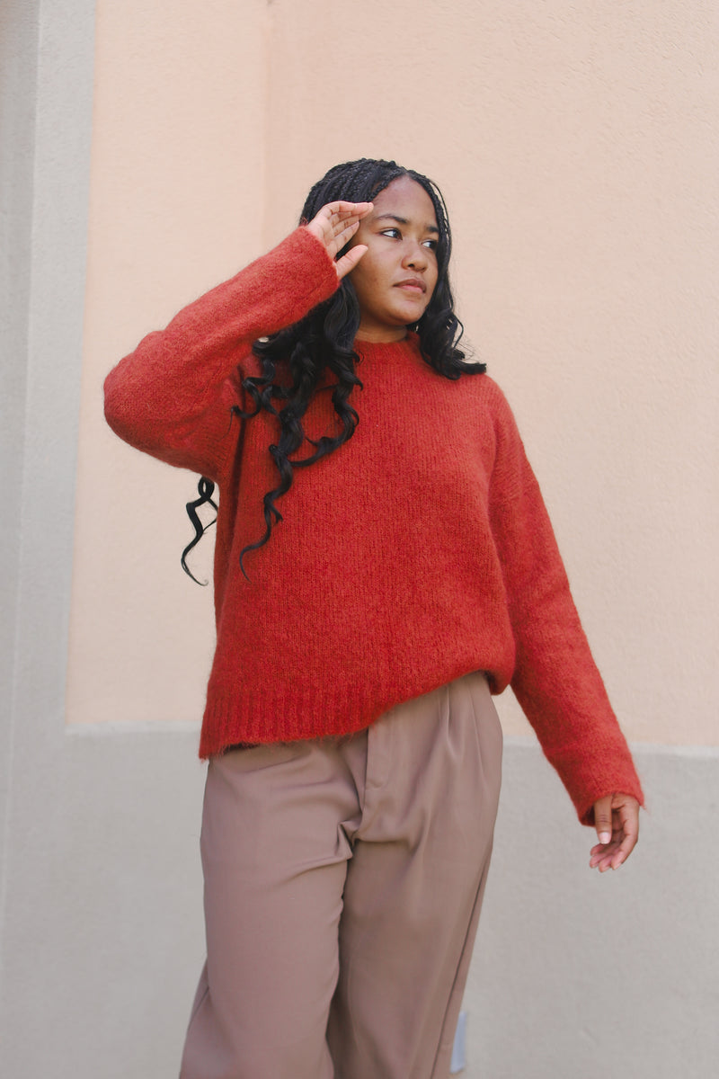 Women's Pull Mélina | Brick