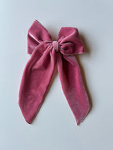 Velvet Bow | Oversized Girly