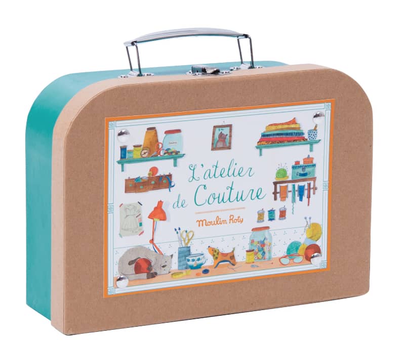 Suitcase Sewing & Knitting Set