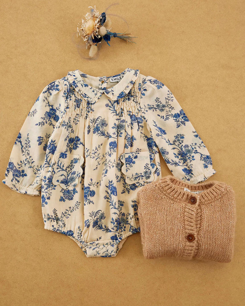 Combibloomer Smocke | Orchid Bleu