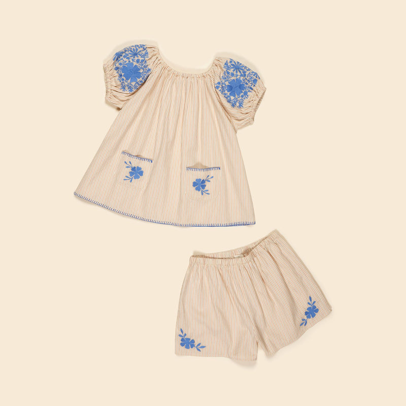 Barbara Short Set | Cazan Stripe