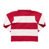 Boys Albert Rugby Shirt | Red & White