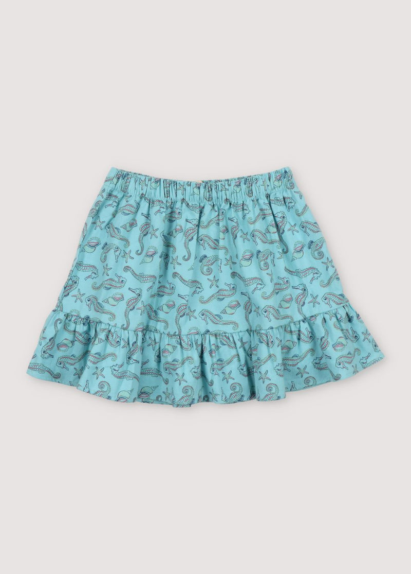 Io Skirt | Seahorses Print